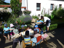2020-07-24 Die Igelgruppe zu Gast beim Bürgermeister_6.JPG